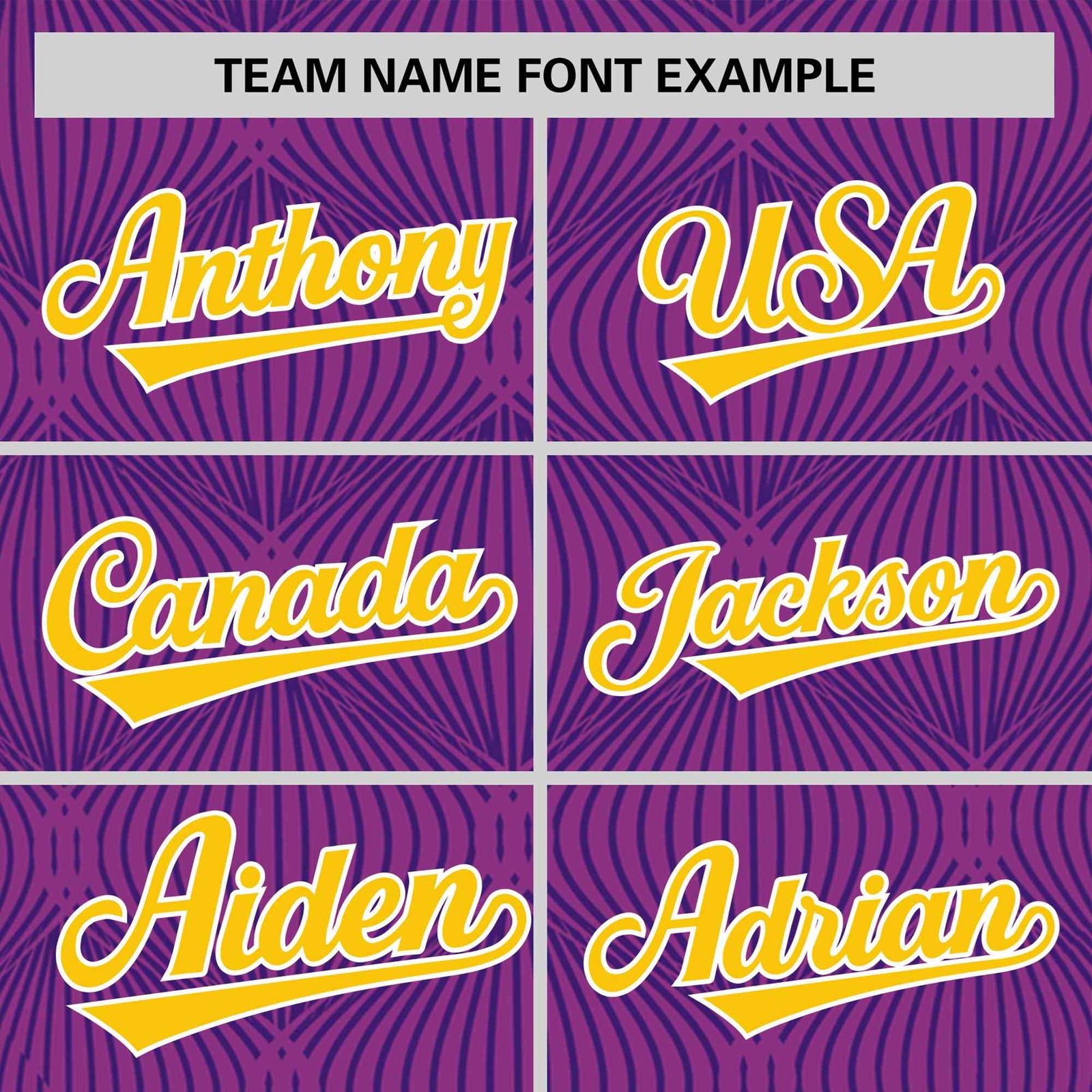 Custom Purple Personalized Line Pattern Performance T-Shirt