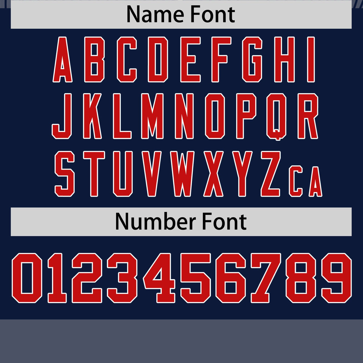 Custom Navy Personalized Line Pattern Performance T-Shirt