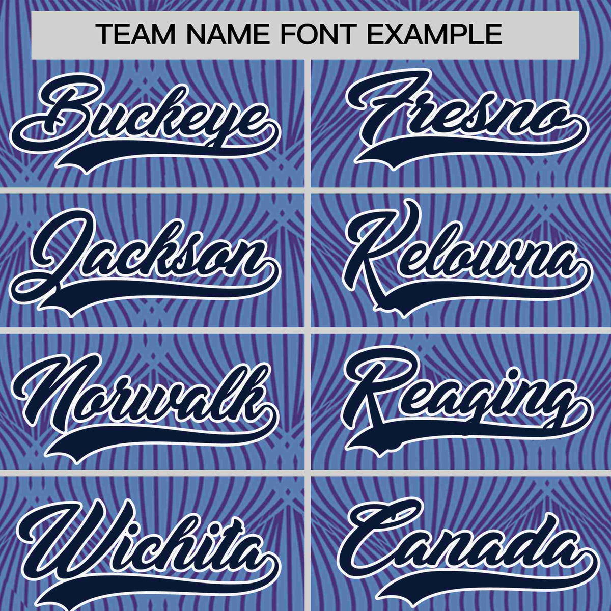 Custom Purple Personalized Line Pattern Performance T-Shirt