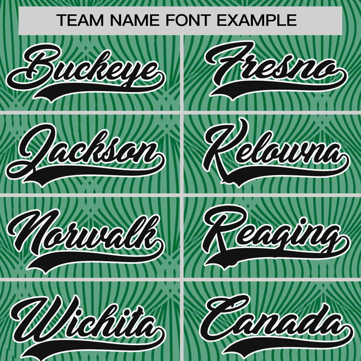 Custom Kelly Green Personalized Line Pattern Performance T-Shirt