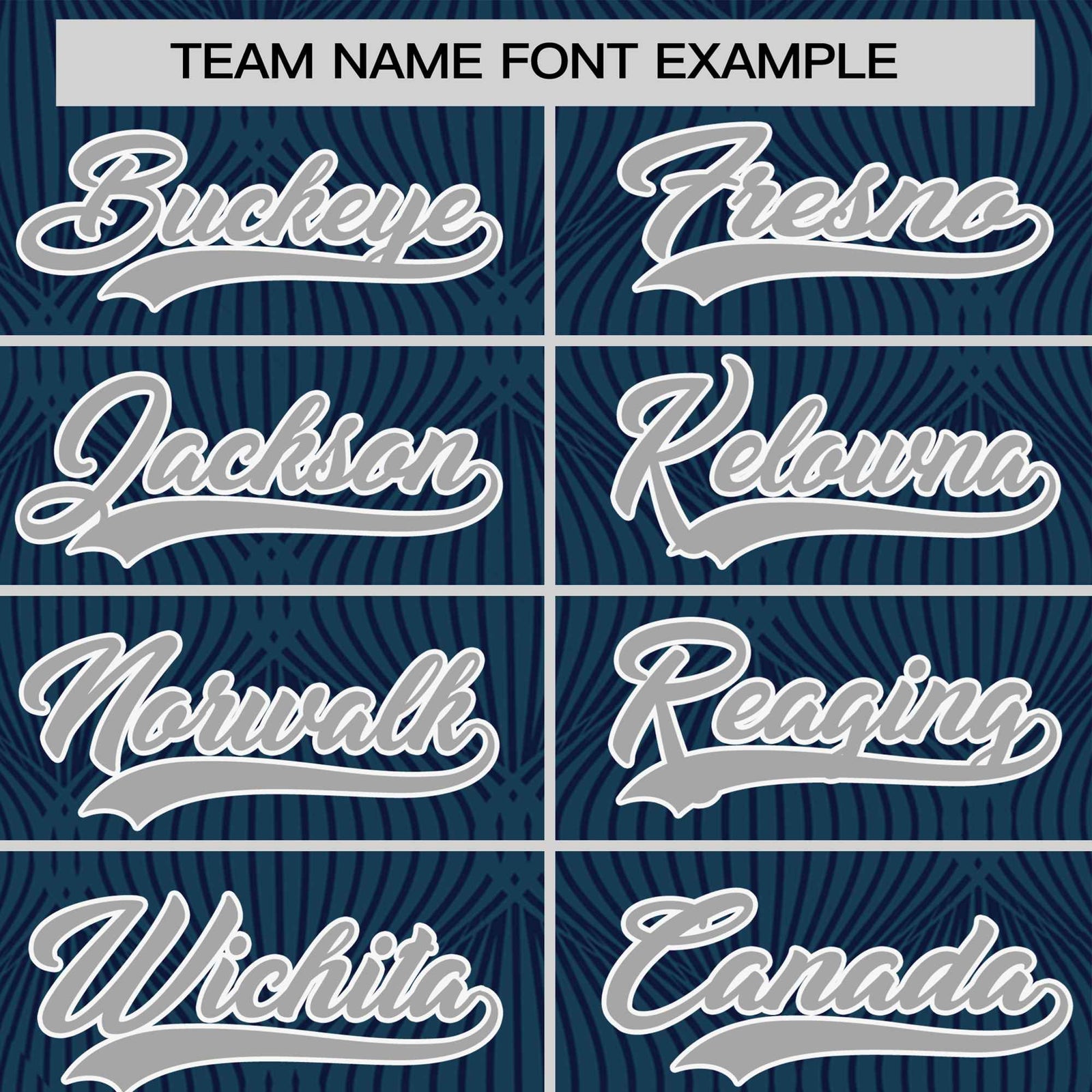 Custom Navy Personalized Line Pattern Performance T-Shirt