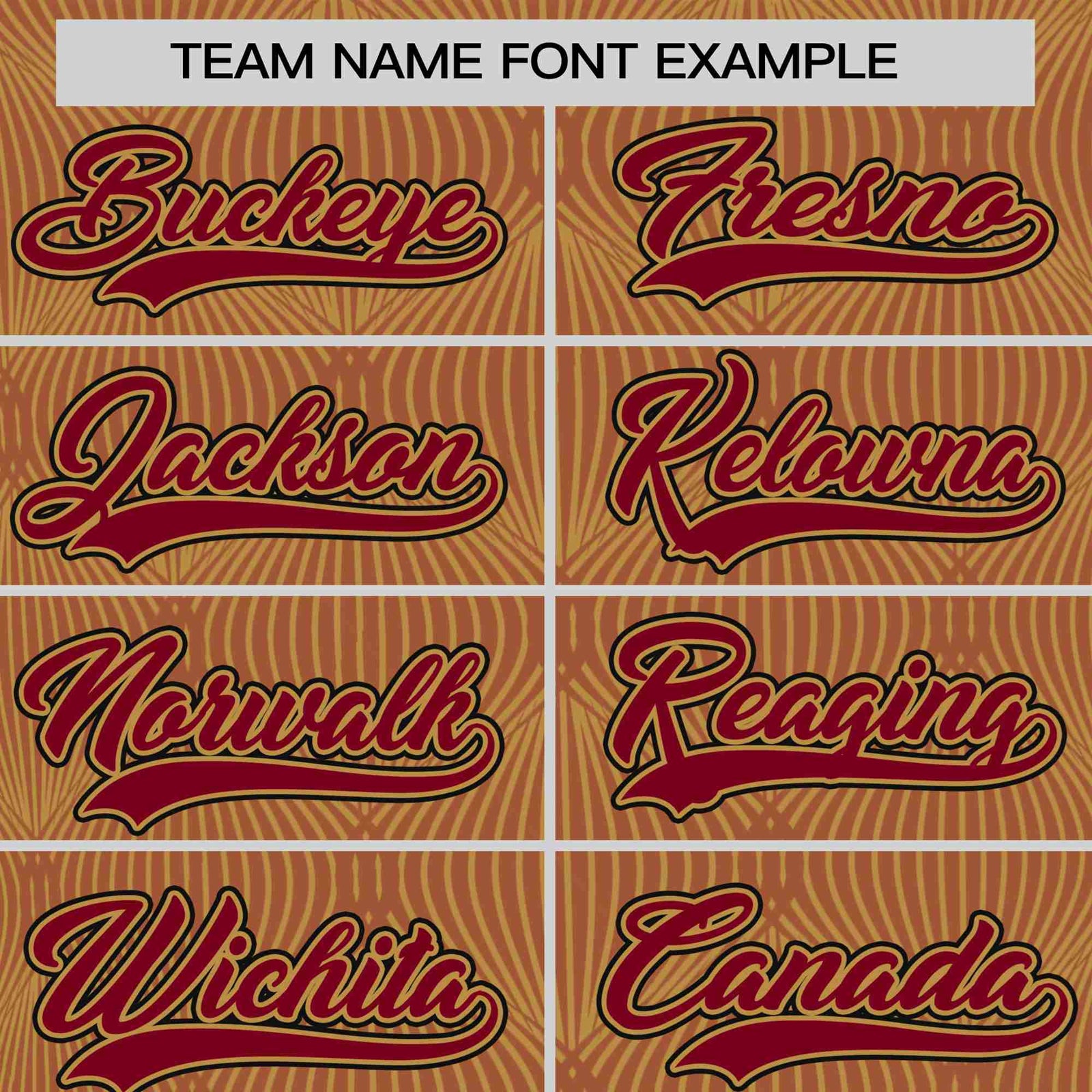 Custom Gold Personalized Line Pattern Performance T-Shirt