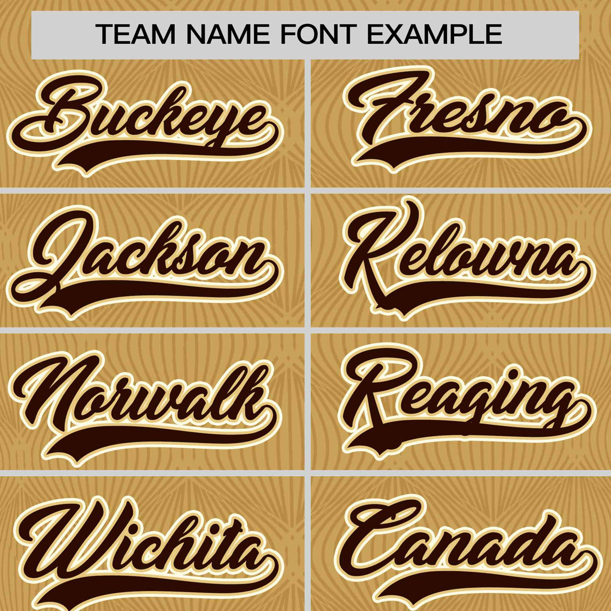 Custom Old Gold Personalized Line Pattern Performance T-Shirt
