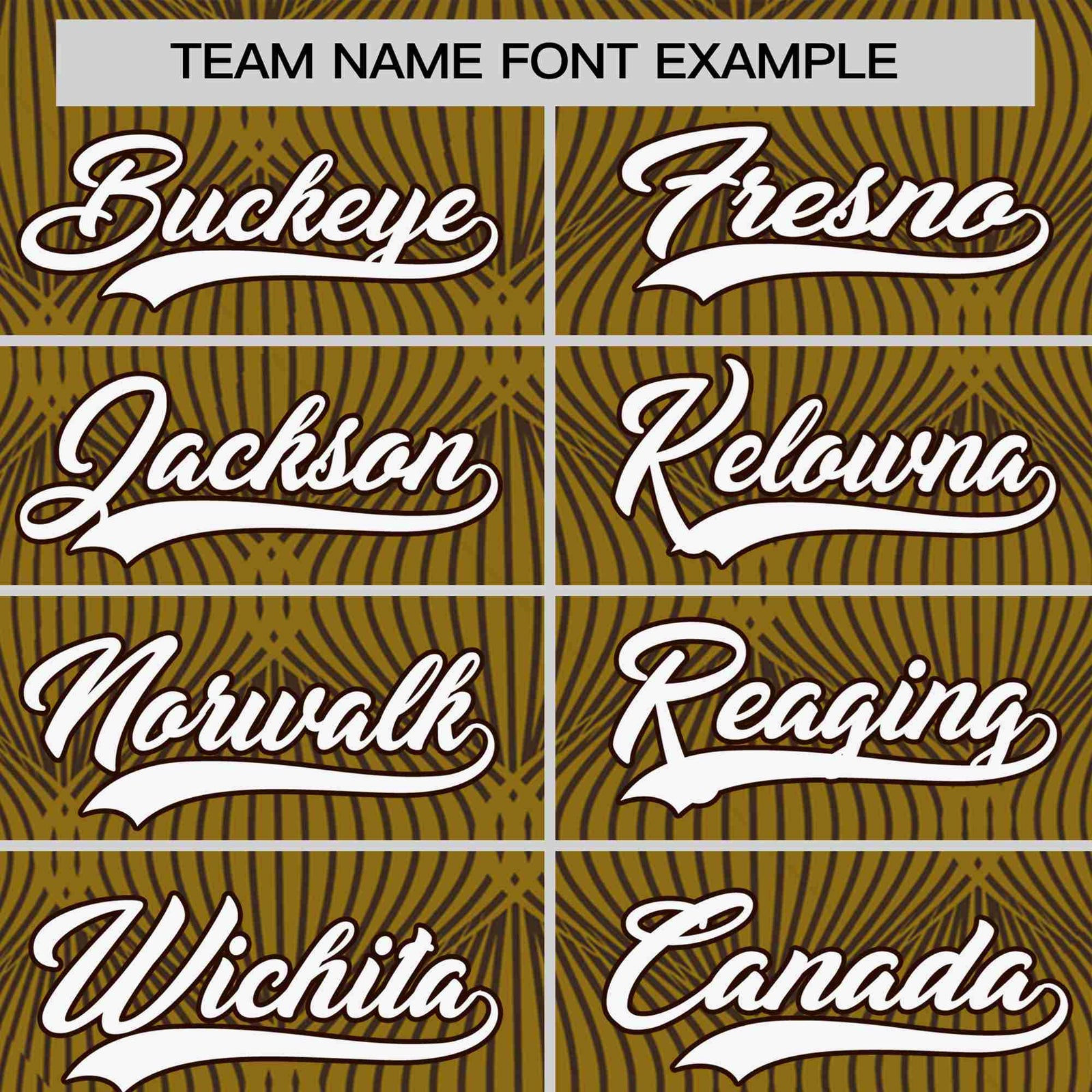 Custom Brown Personalized Line Pattern Performance T-Shirt