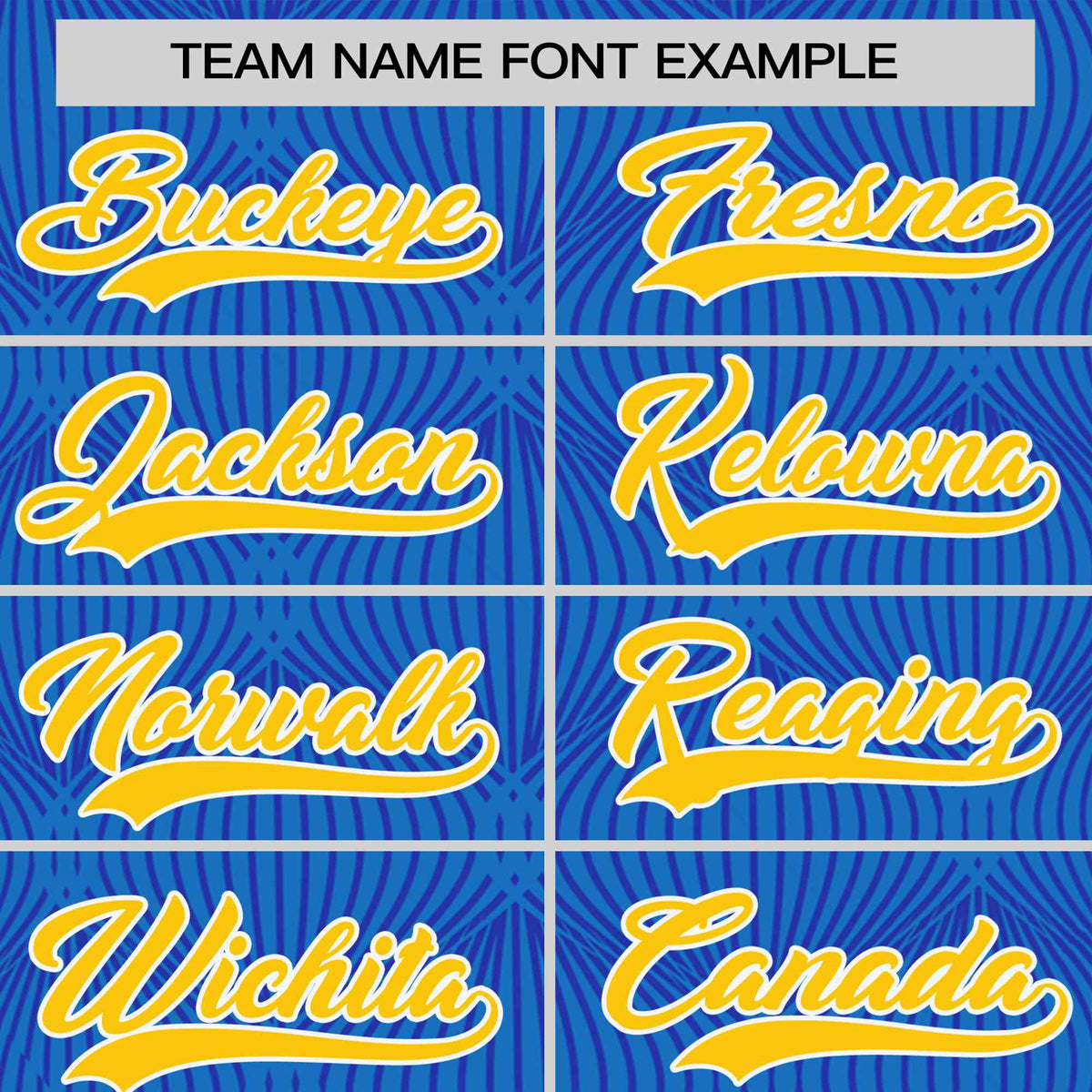 Custom Royal Blue Personalized Line Pattern Performance T-Shirt