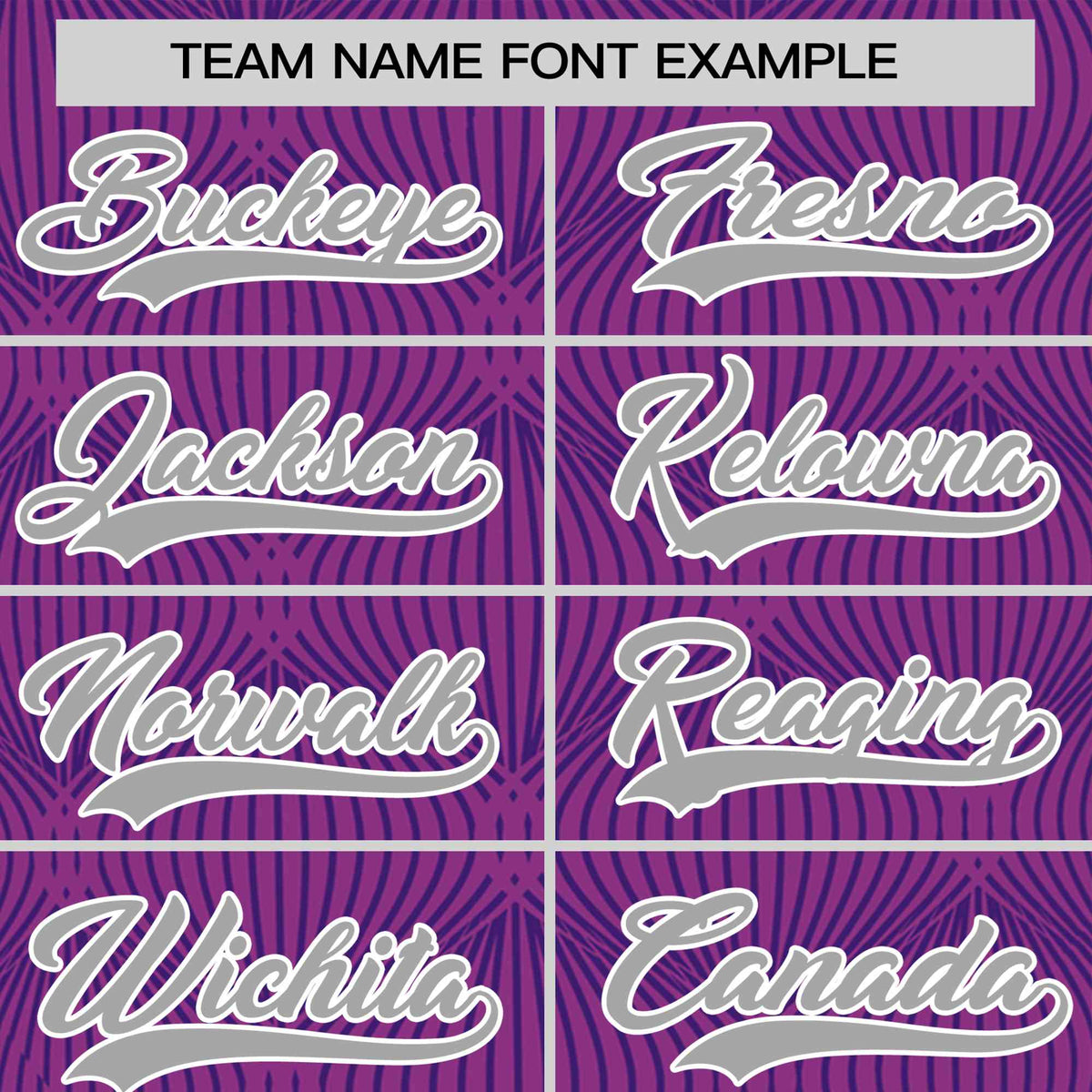 Custom Purple Personalized Line Pattern Performance T-Shirt