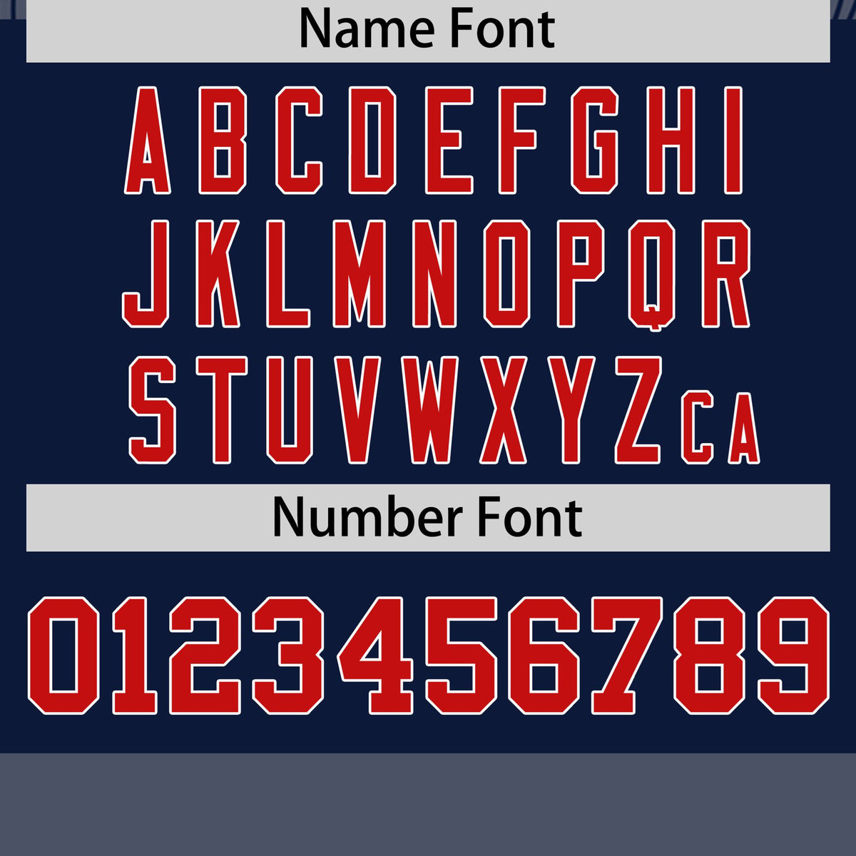 Custom Navy Personalized Line Pattern Performance T-Shirt