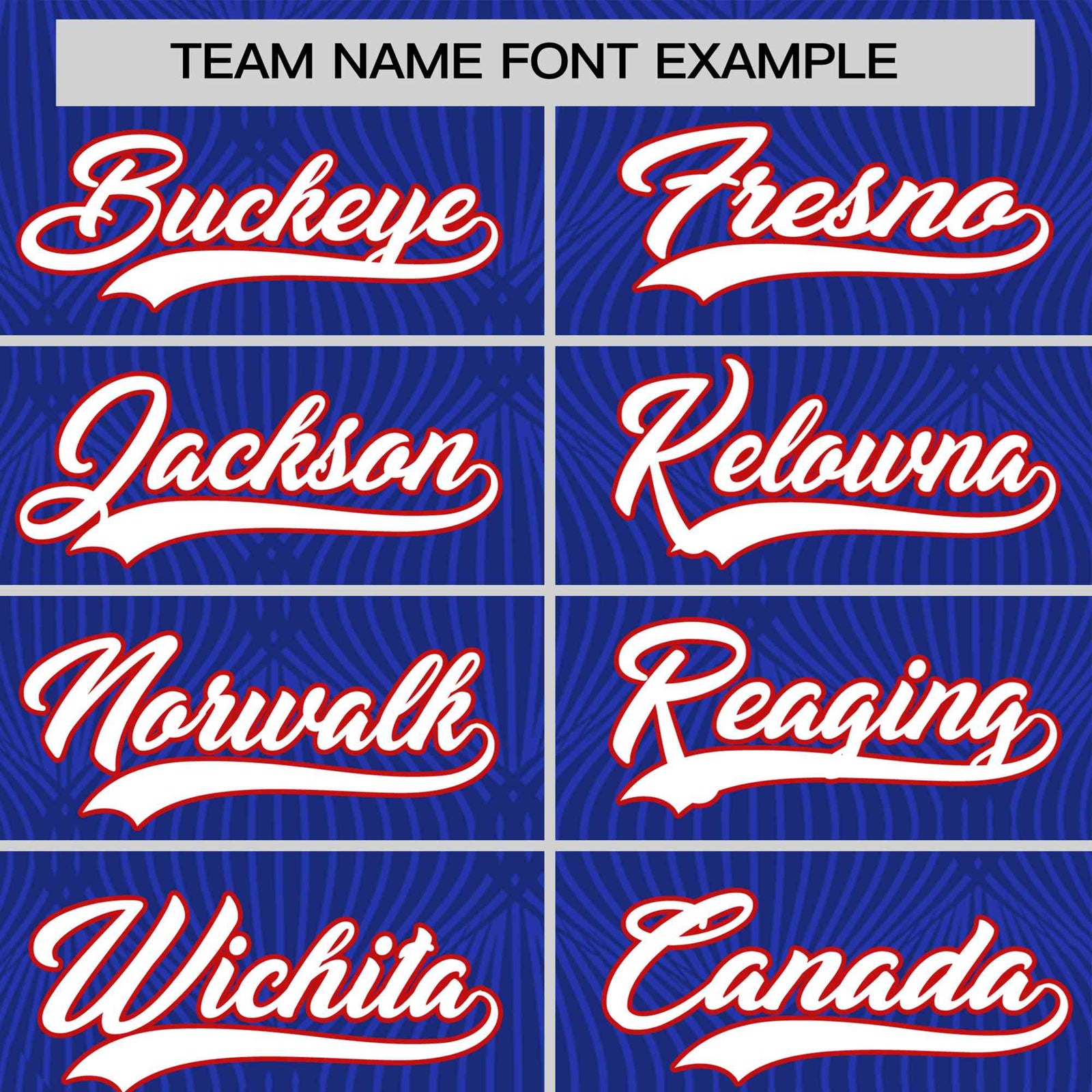 Custom Royal Blue Personalized Line Pattern Performance T-Shirt