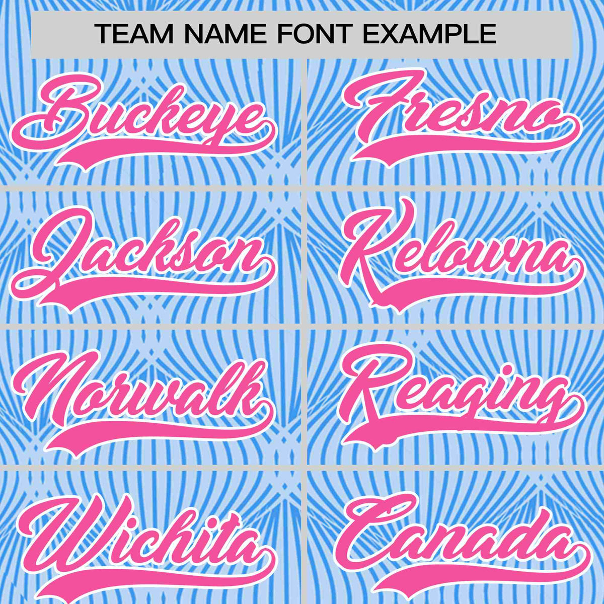 Custom Powder Blue Personalized Line Pattern Performance T-Shirt