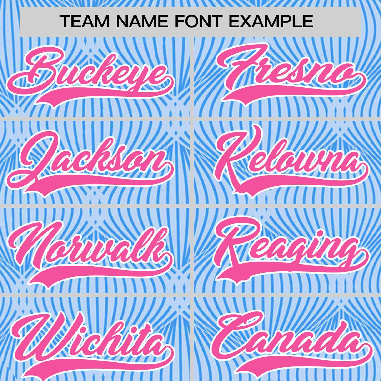 Custom Powder Blue Personalized Line Pattern Performance T-Shirt