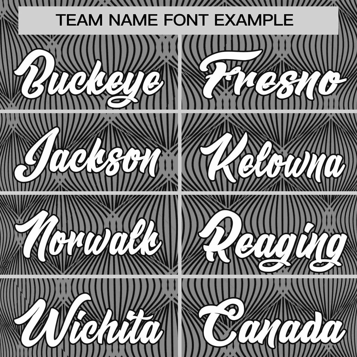 Custom Black Personalized Line Pattern Performance T-Shirt