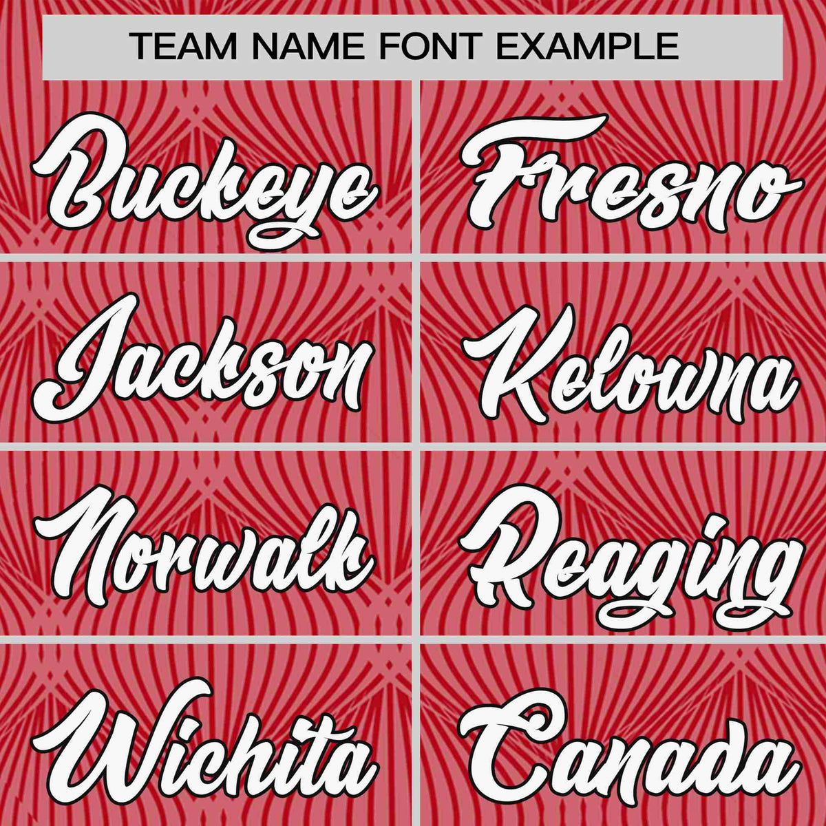 Custom Red Personalized Line Pattern Performance T-Shirt