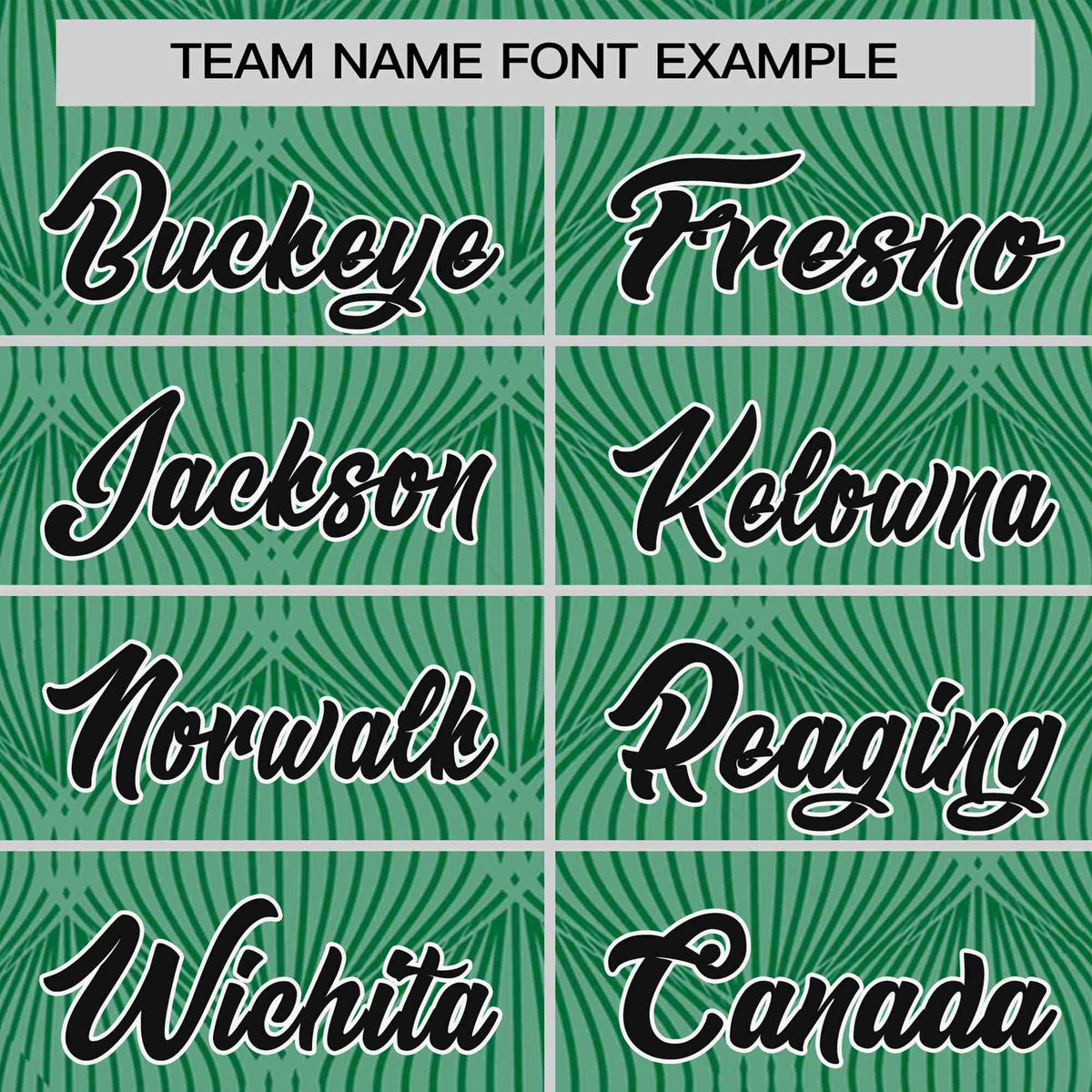 Custom Kelly Green Personalized Line Pattern Performance T-Shirt