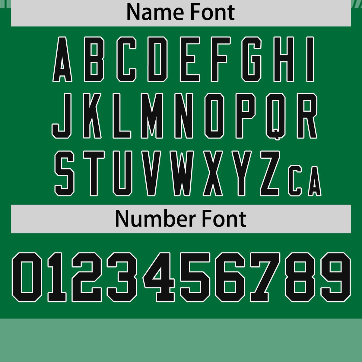 Custom Kelly Green Personalized Line Pattern Performance T-Shirt