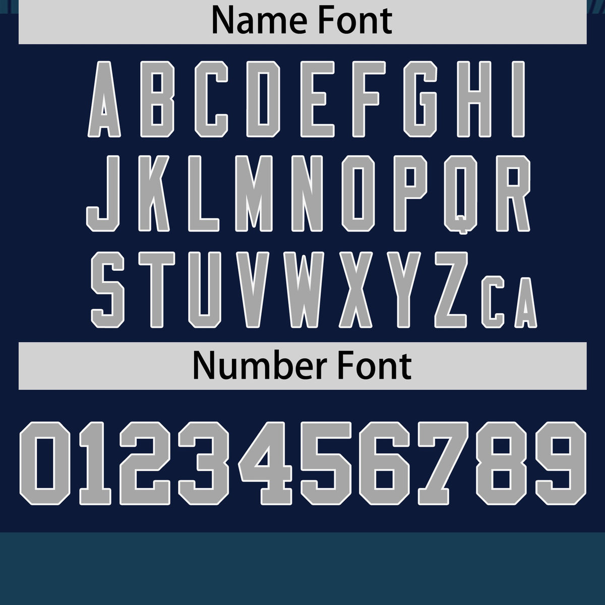 Custom Navy Personalized Line Pattern Performance T-Shirt