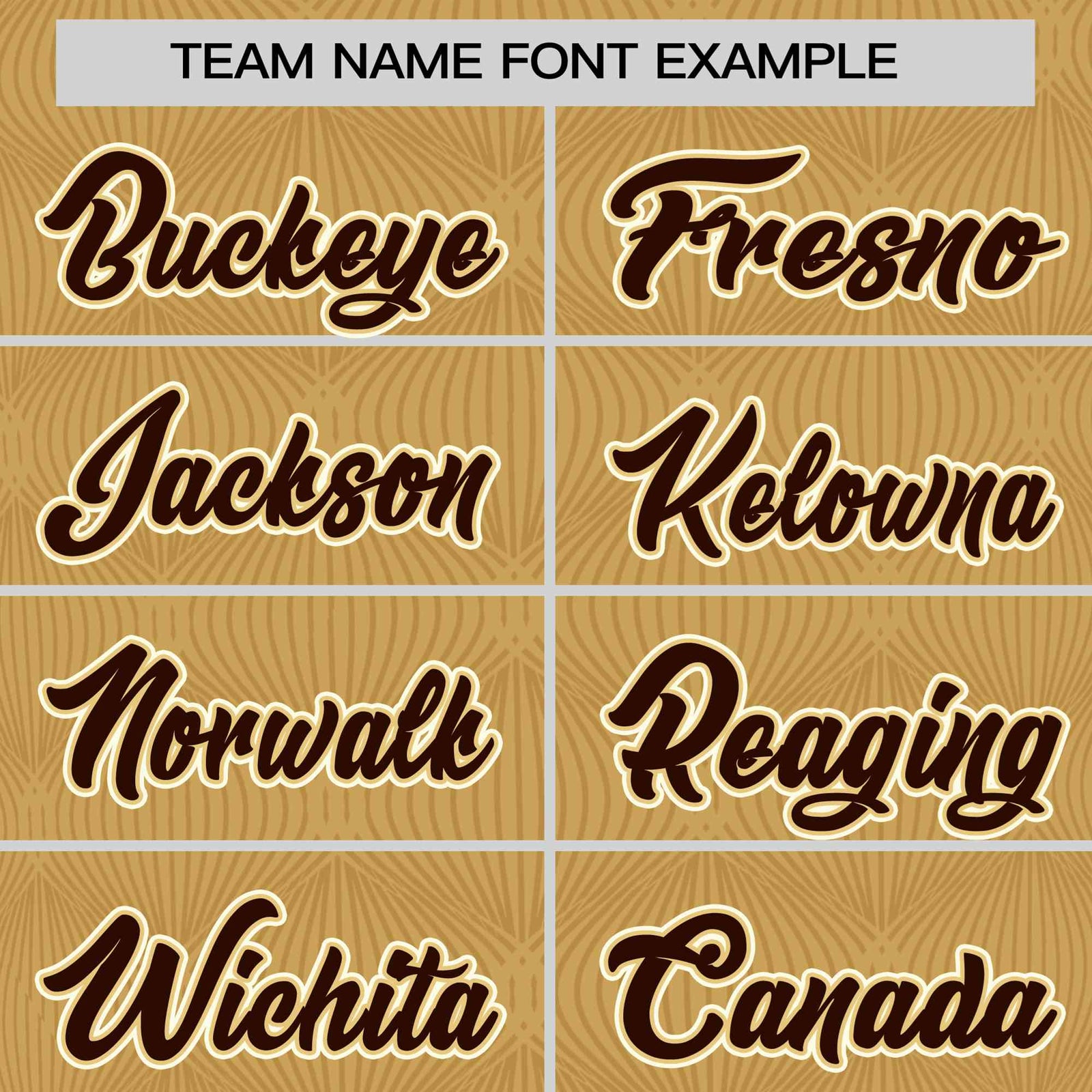 Custom Old Gold Personalized Line Pattern Performance T-Shirt
