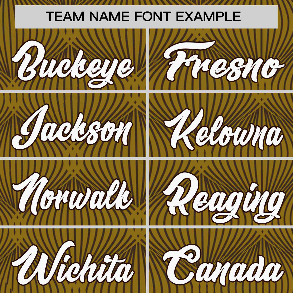 Custom Brown Personalized Line Pattern Performance T-Shirt