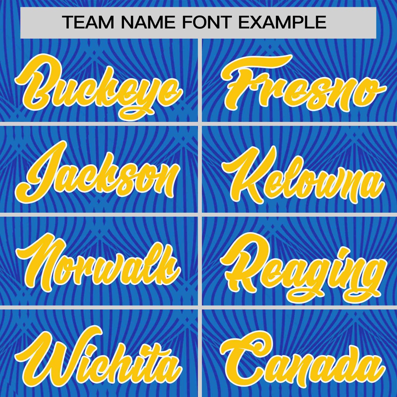 Custom Royal Blue Personalized Line Pattern Performance T-Shirt