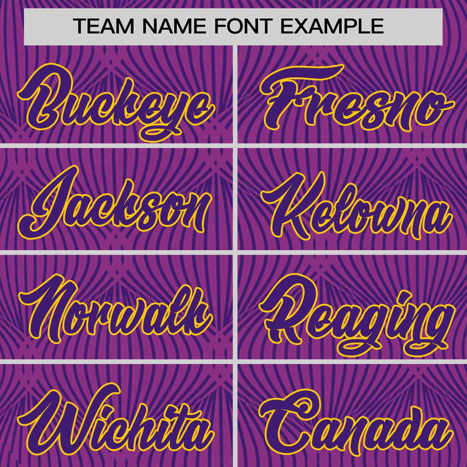 Custom Purple Personalized Line Pattern Performance T-Shirt