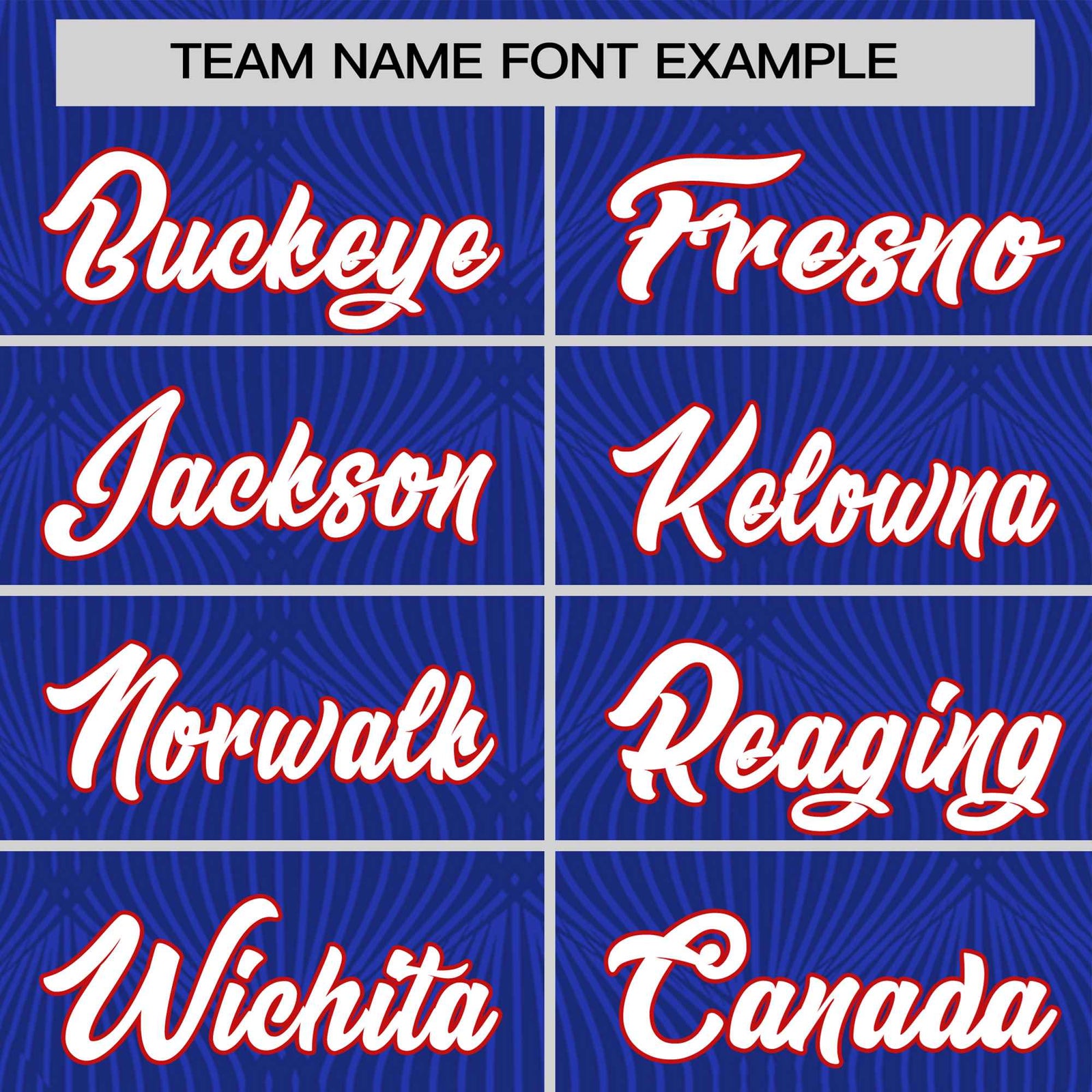 Custom Royal Blue Personalized Line Pattern Performance T-Shirt