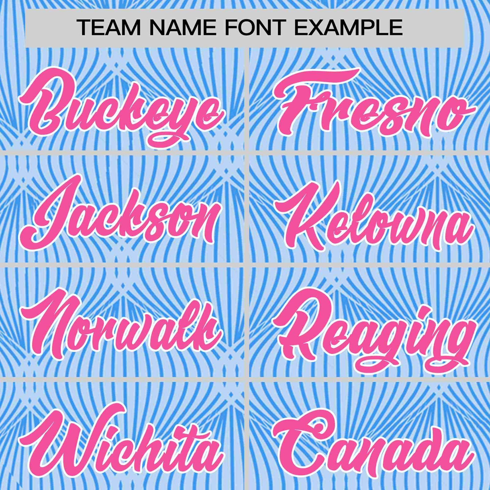 Custom Powder Blue Personalized Line Pattern Performance T-Shirt