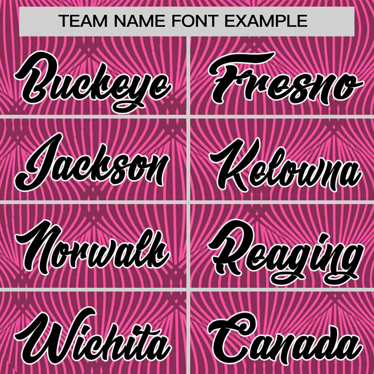 Custom Pink Personalized Line Pattern Performance T-Shirt