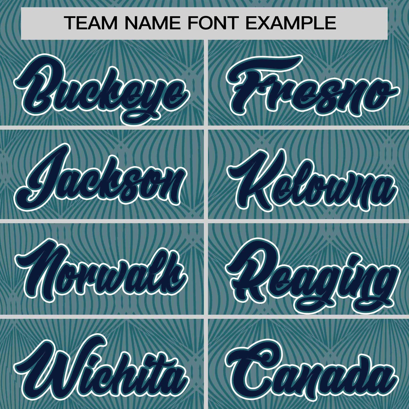 Custom Aqua Personalized Line Pattern Performance T-Shirt