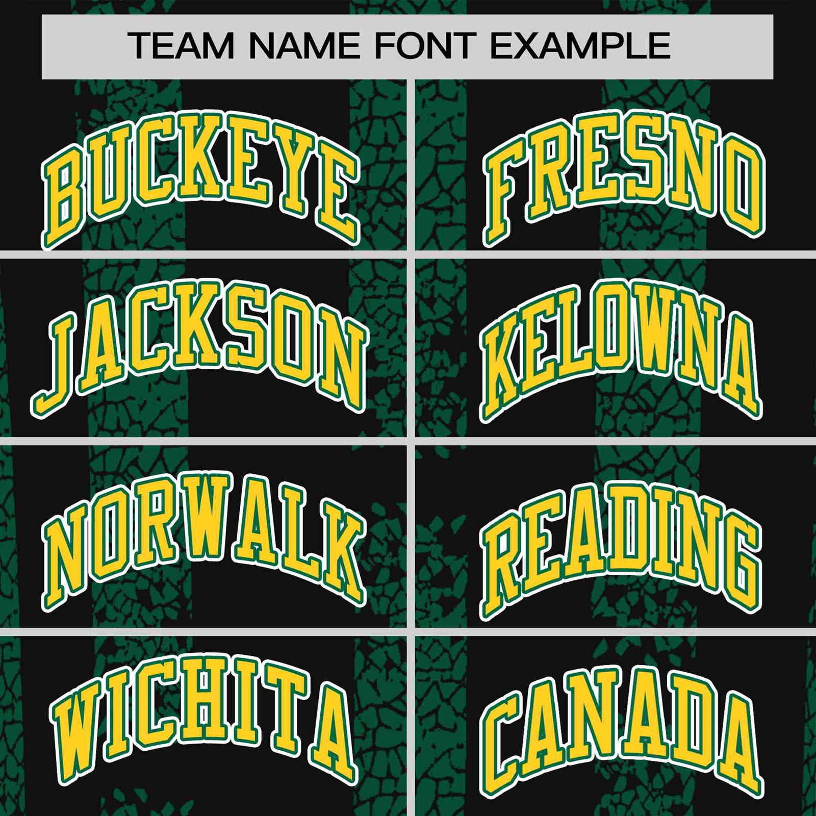 Custom Black-Kelly Green Personalized Chunky Striped Pattern Performance T-Shirt