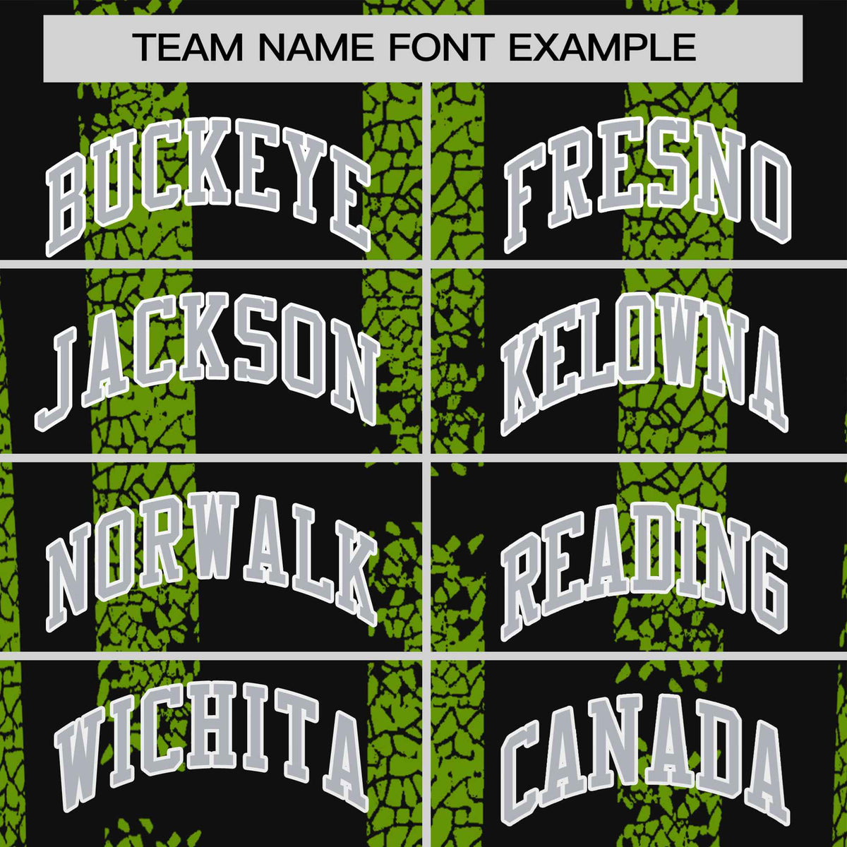Custom Black-Neon Green Personalized Chunky Striped Pattern Performance T-Shirt