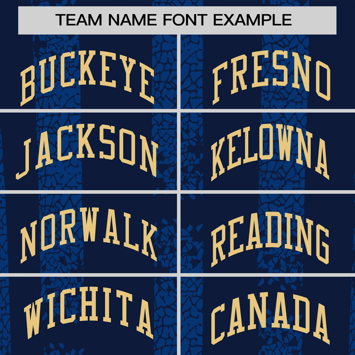 Custom Navy-Royal Blue Personalized Chunky Striped Pattern Performance T-Shirt