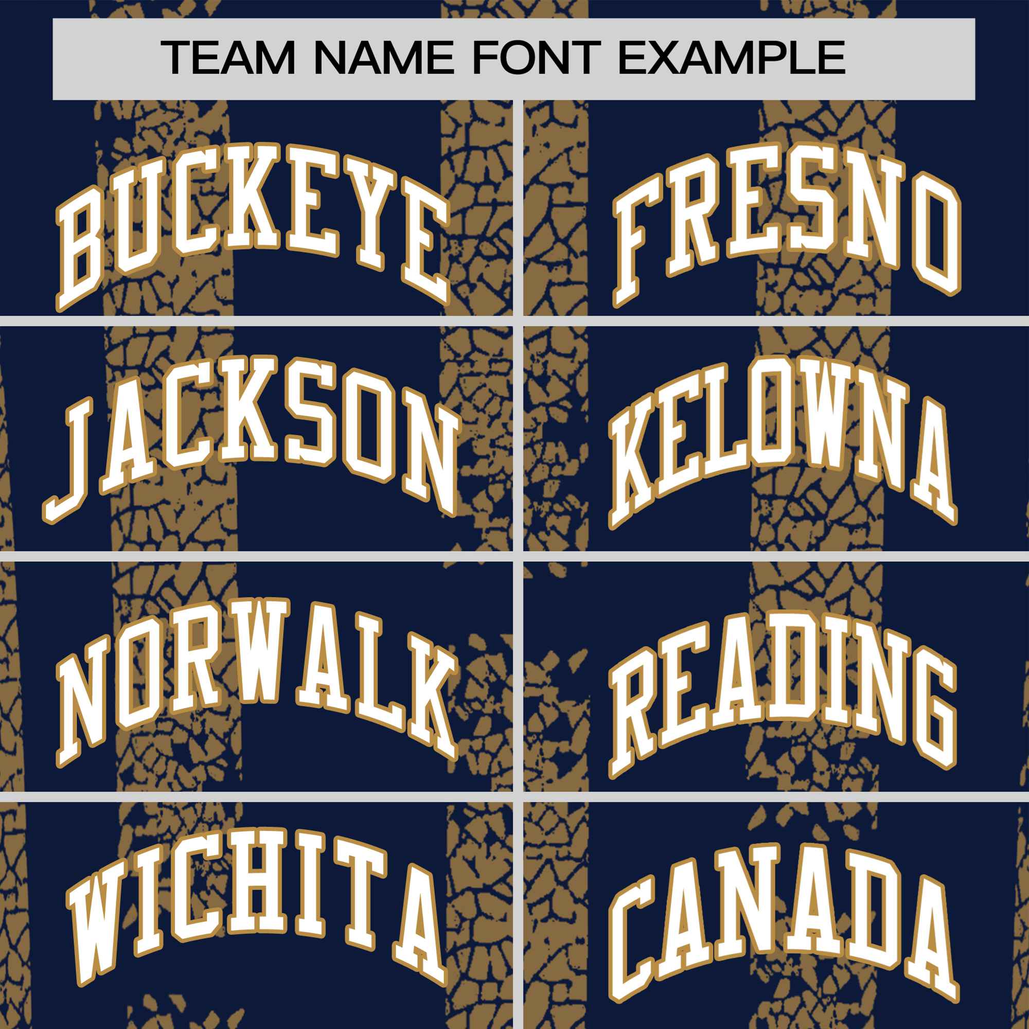 Custom Navy Gold Personalized Chunky Striped Pattern Performance T-Shirt