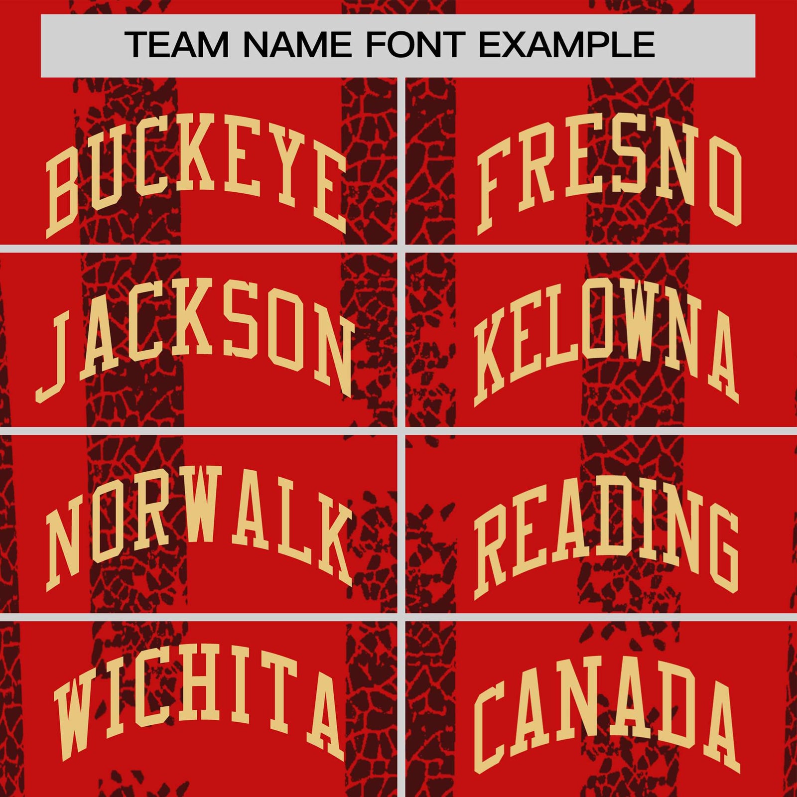 Custom Red Black Personalized Chunky Striped Pattern Performance T-Shirt