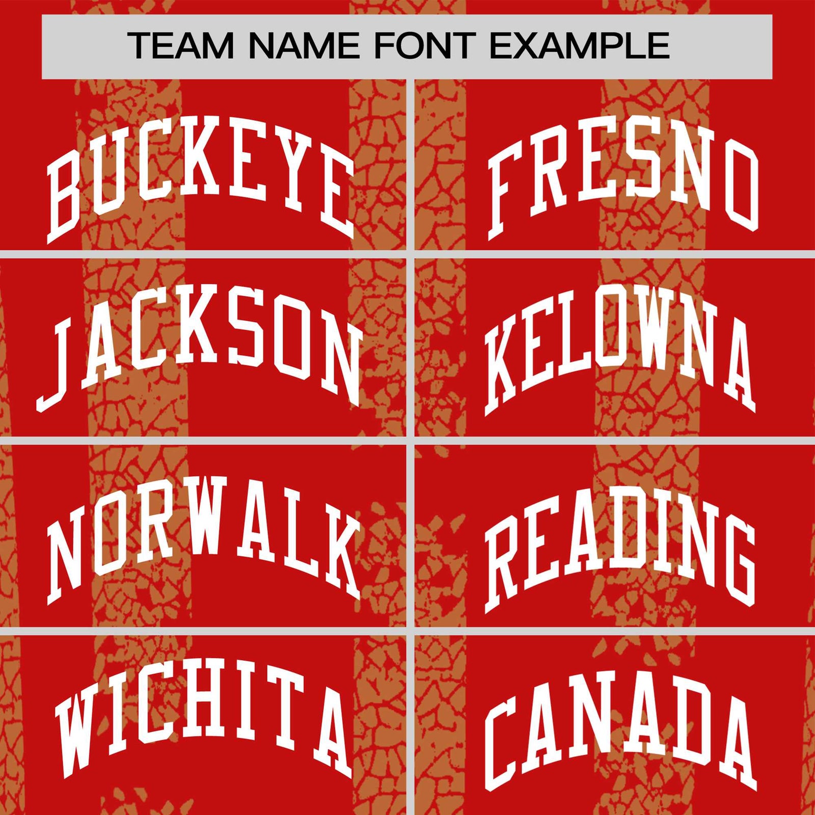 Custom Red-Old Gold Personalized Chunky Striped Pattern Performance T-Shirt