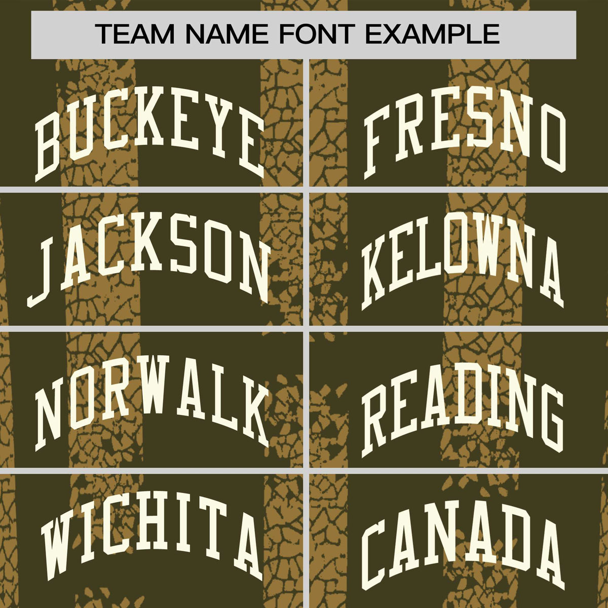 Custom Olive-Old Gold Personalized Chunky Striped Pattern Performance T-Shirt