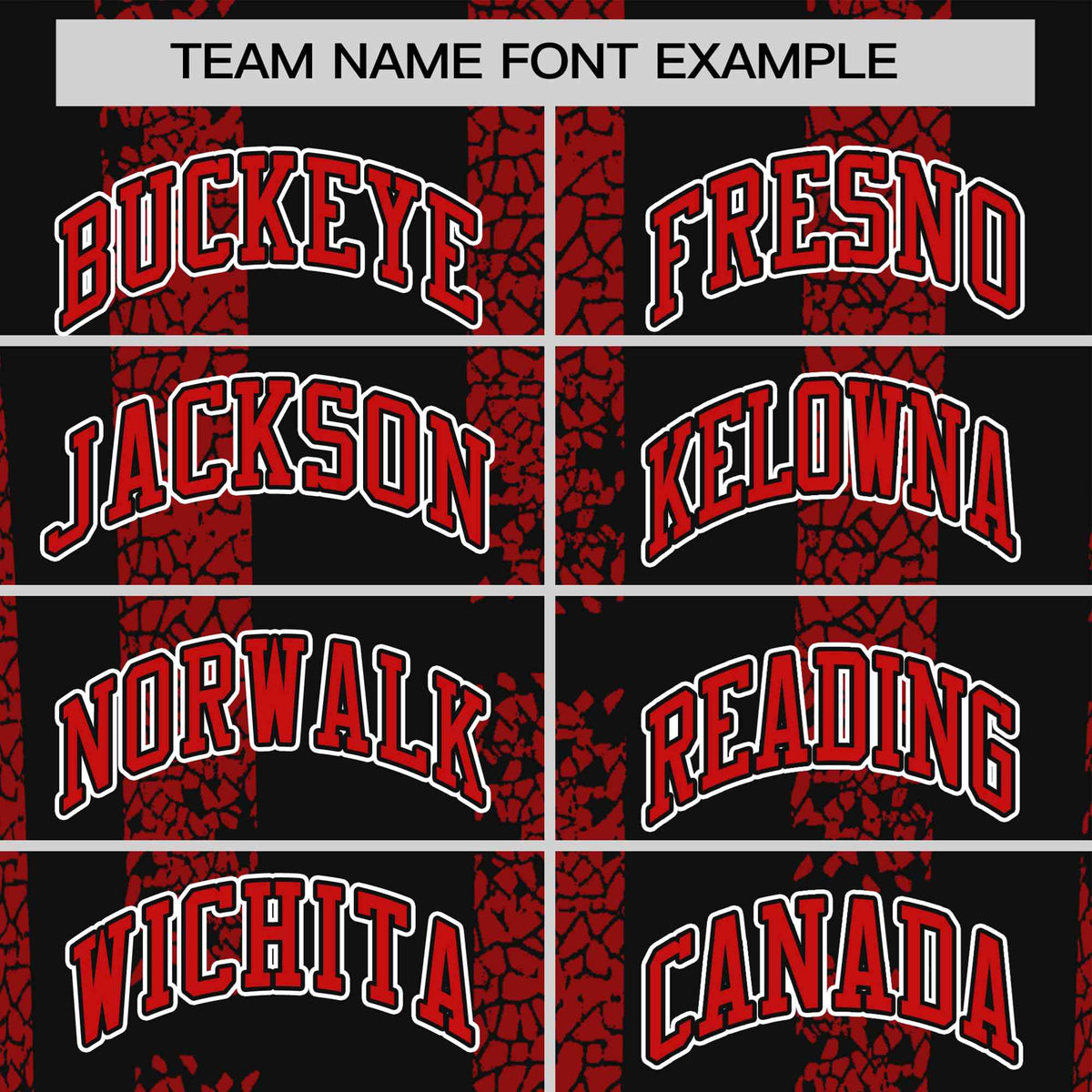 Custom Black Red Personalized Chunky Striped Pattern Performance T-Shirt
