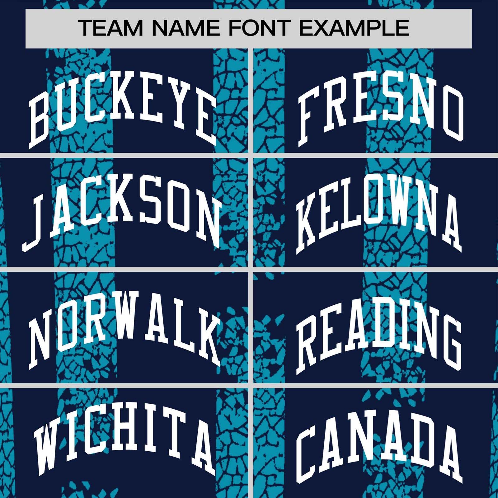 Custom Navy-Sky Blue Personalized Chunky Striped Pattern Performance T-Shirt