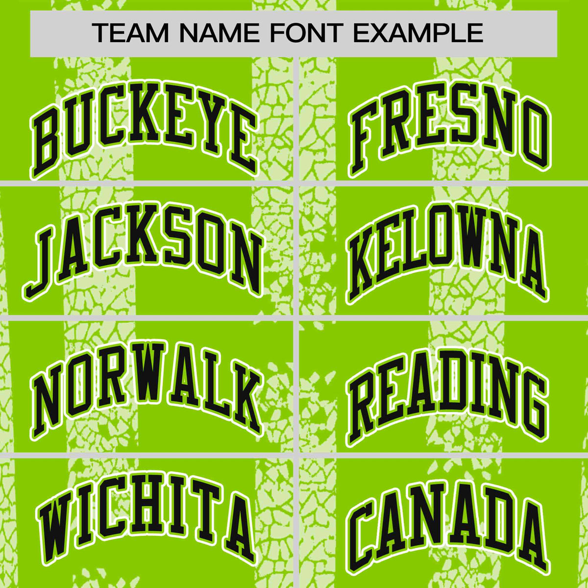 Custom Neon Green White Personalized Chunky Striped Pattern Performance T-Shirt