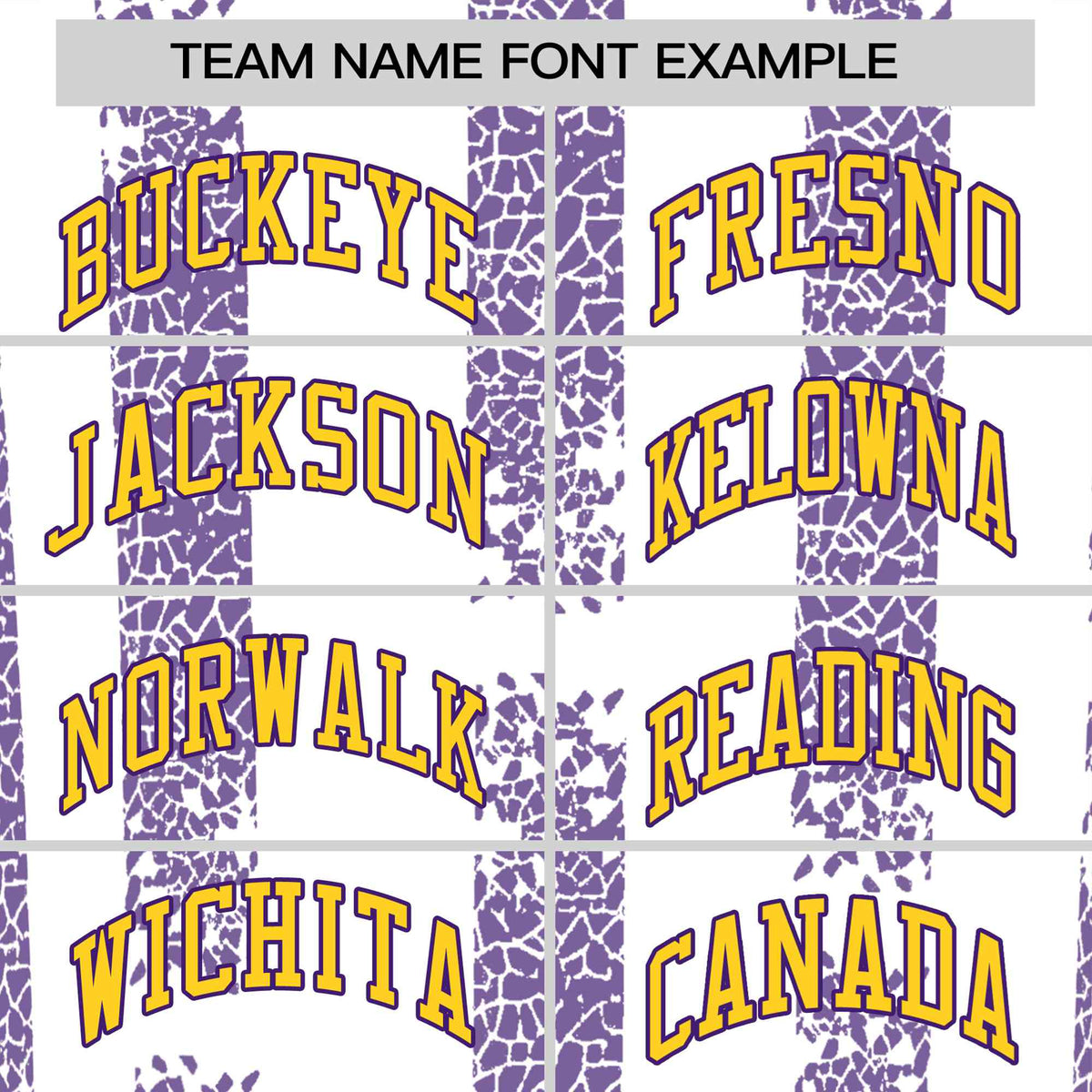 Custom White Purple Personalized Chunky Striped Pattern Performance T-Shirt