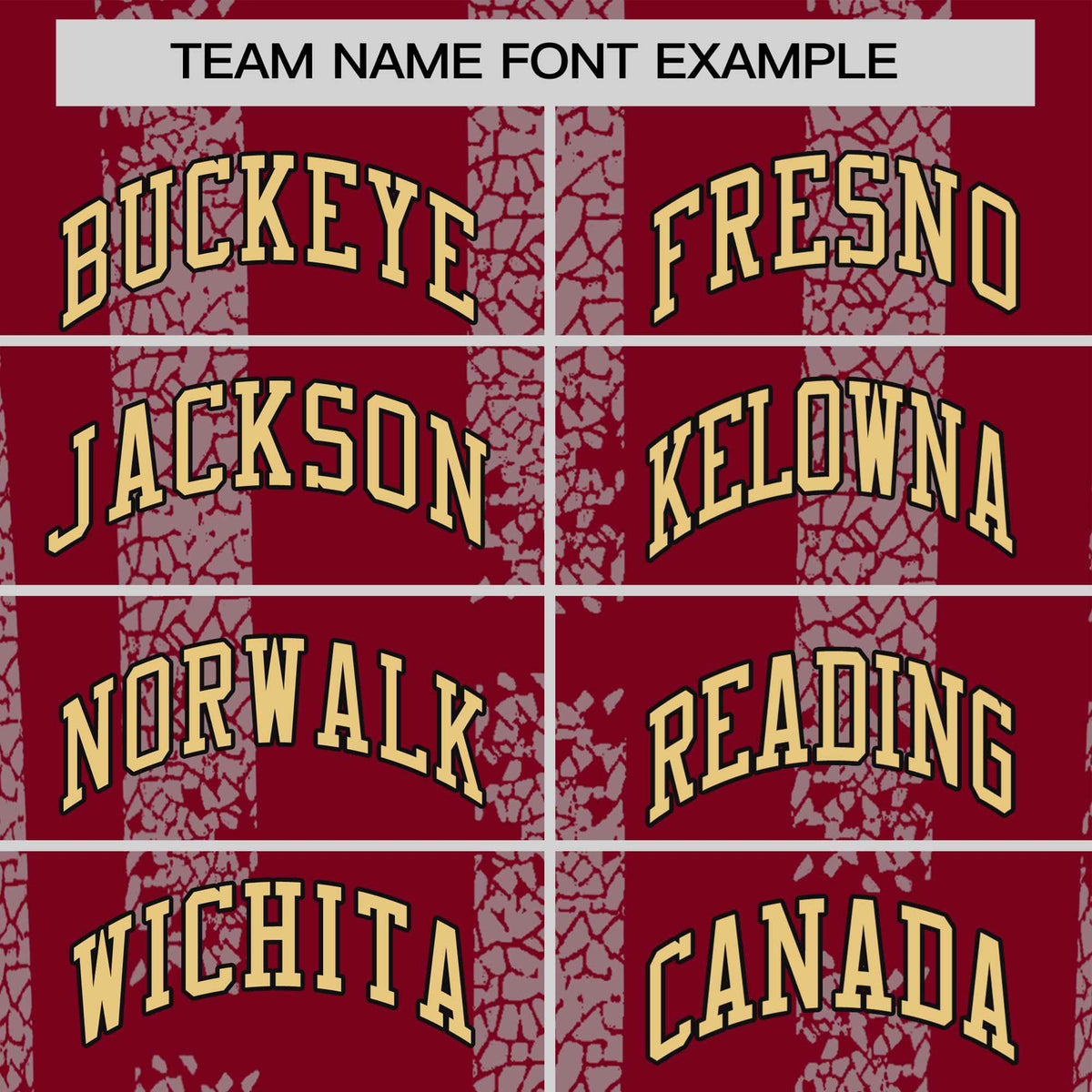 Custom Crimson Gray Personalized Chunky Striped Pattern Performance T-Shirt