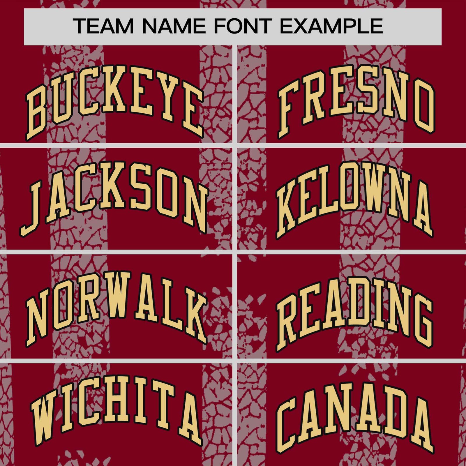 Custom Crimson Gray Personalized Chunky Striped Pattern Performance T-Shirt