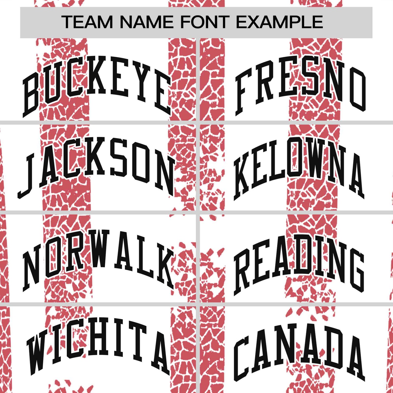 Custom White Red Personalized Chunky Striped Pattern Performance T-Shirt