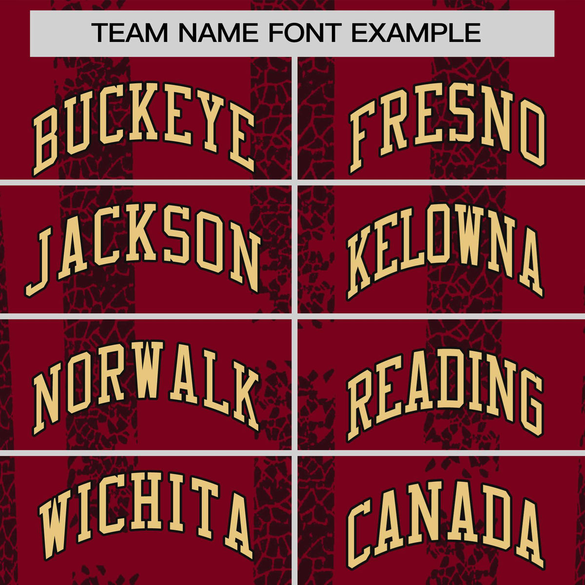 Custom Crimson Black Personalized Chunky Striped Pattern Performance T-Shirt