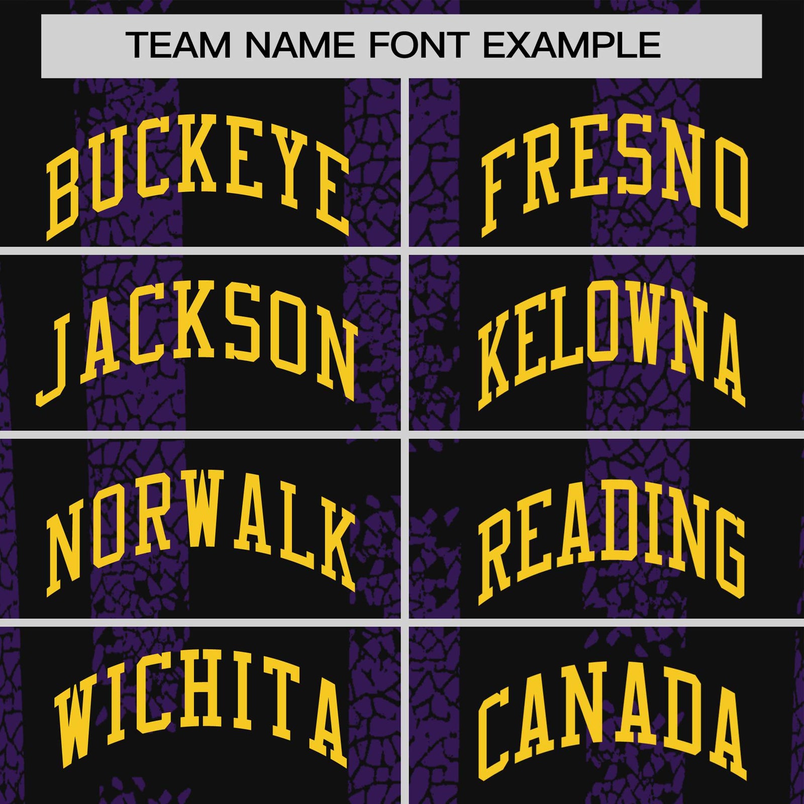 Custom Black Purple Personalized Chunky Striped Pattern Performance T-Shirt