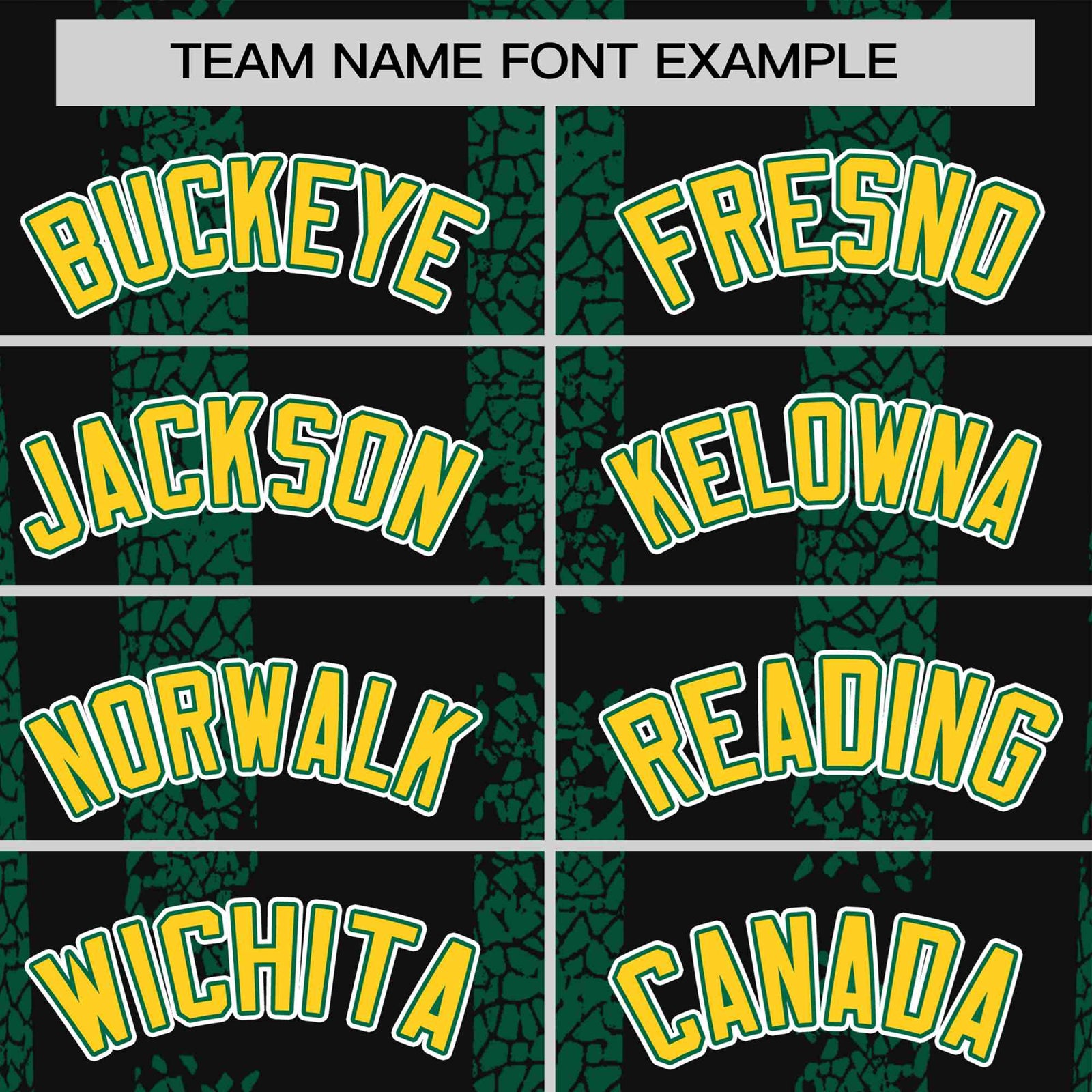 Custom Black-Kelly Green Personalized Chunky Striped Pattern Performance T-Shirt