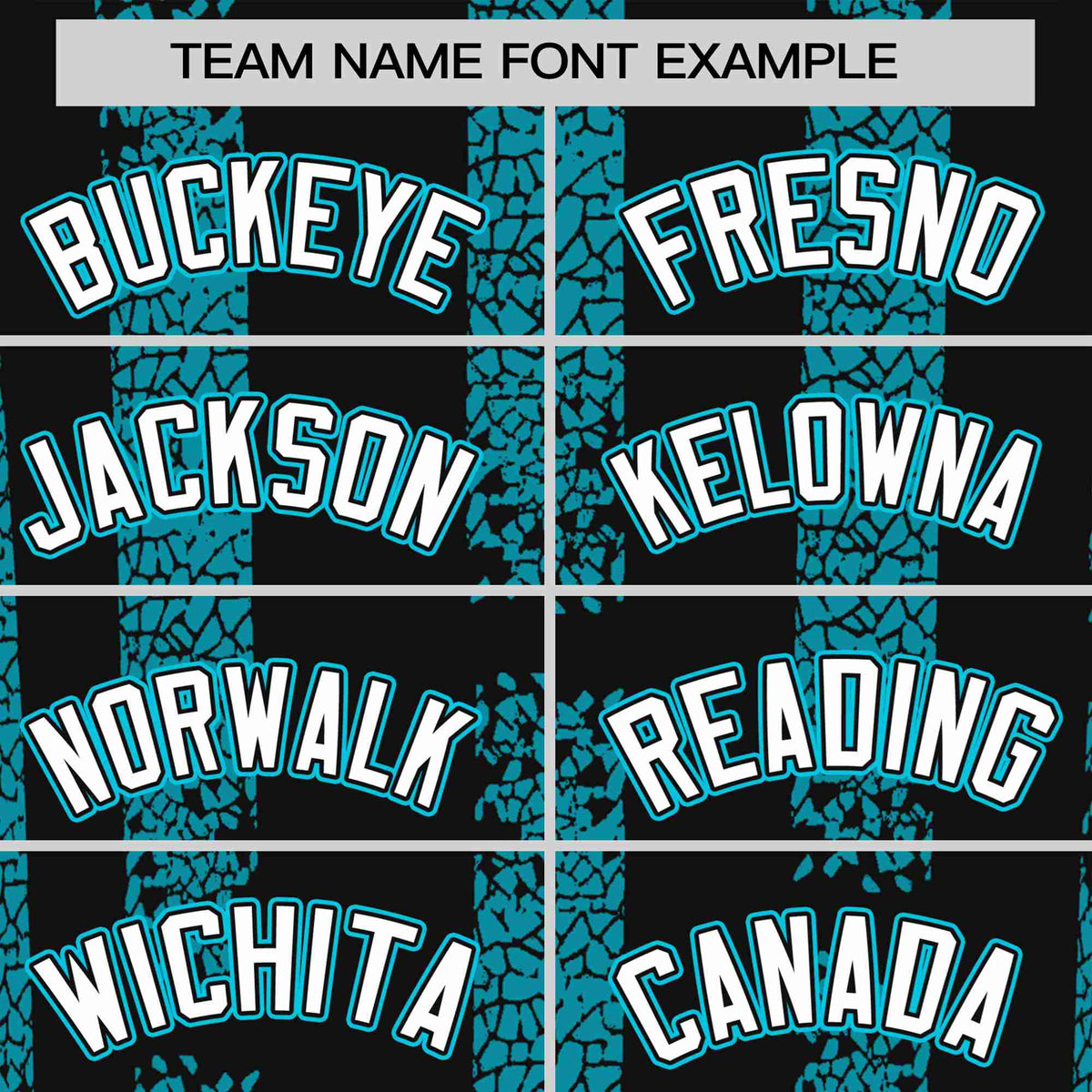 Custom Black-Sky Blue Personalized Chunky Striped Pattern Performance T-Shirt