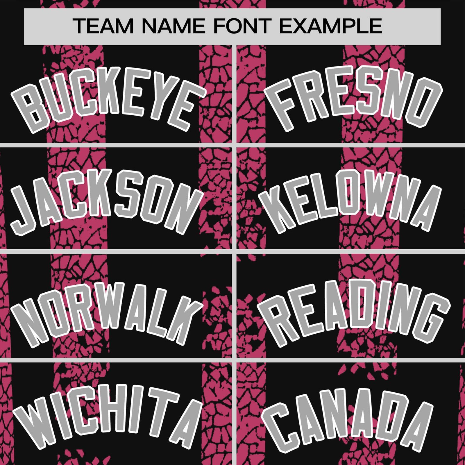 Custom Black Pink Personalized Chunky Striped Pattern Performance T-Shirt