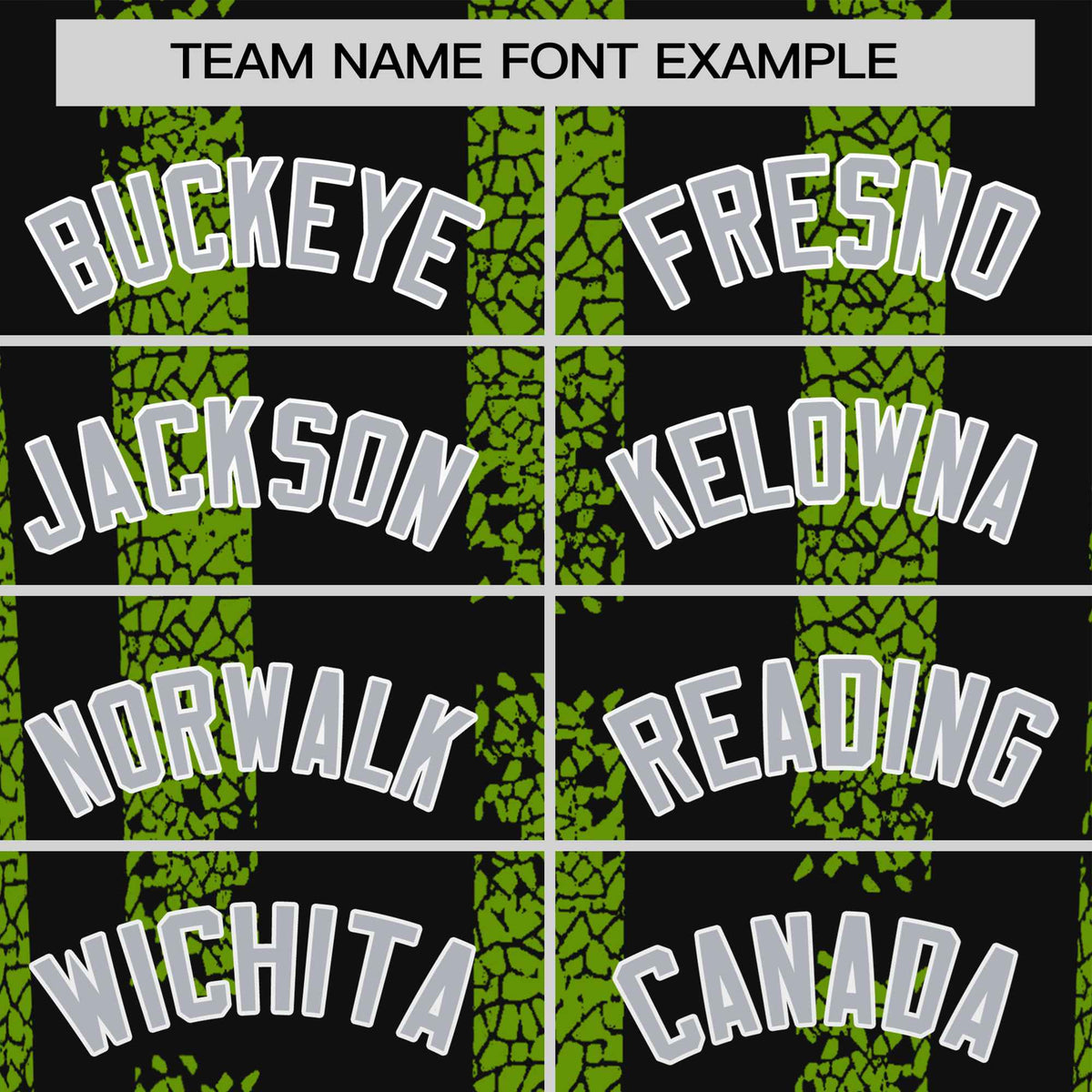 Custom Black-Neon Green Personalized Chunky Striped Pattern Performance T-Shirt