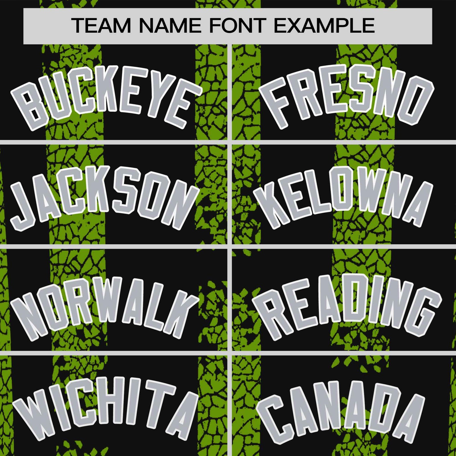 Custom Black-Neon Green Personalized Chunky Striped Pattern Performance T-Shirt