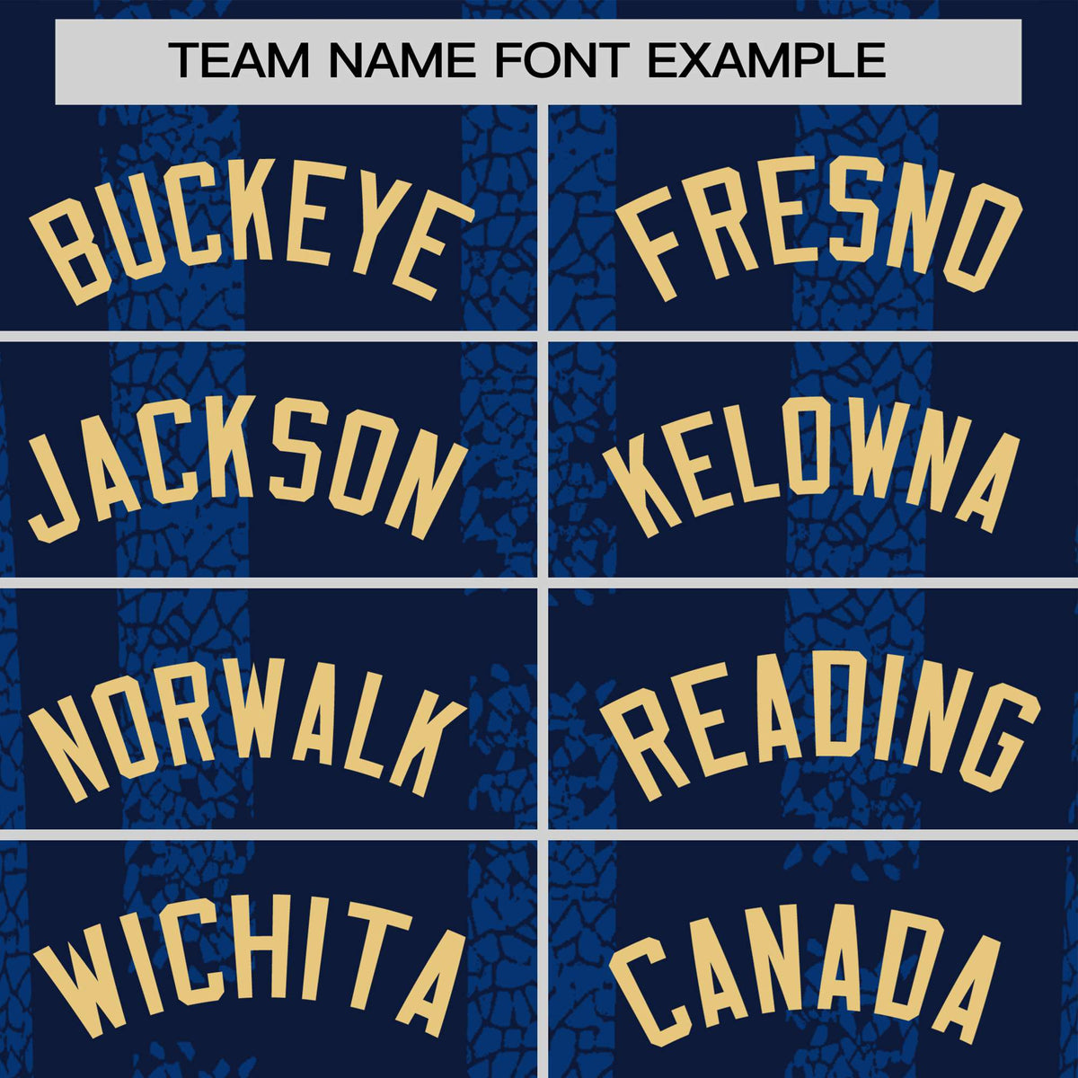 Custom Navy-Royal Blue Personalized Chunky Striped Pattern Performance T-Shirt