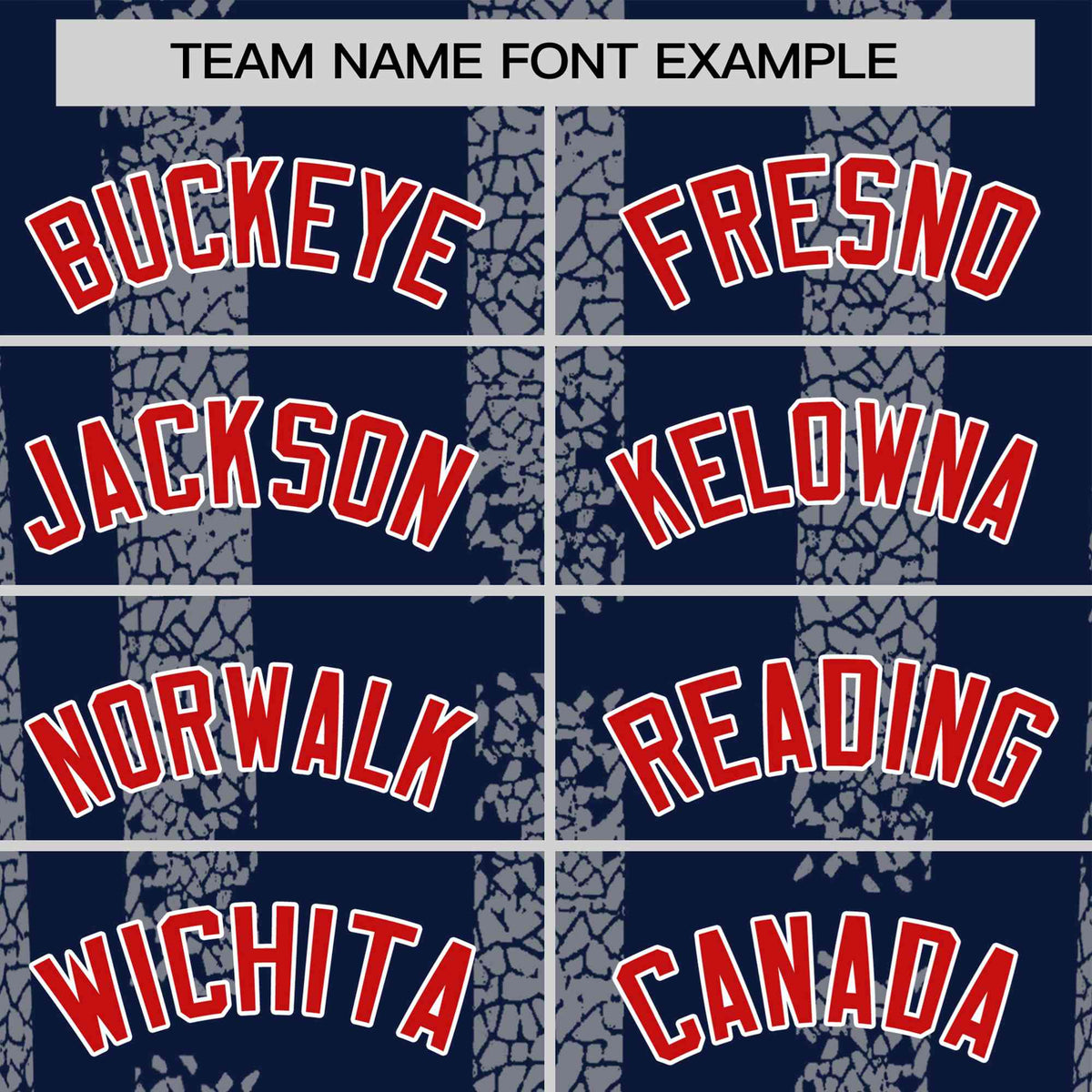 Custom Navy Gray Personalized Chunky Striped Pattern Performance T-Shirt